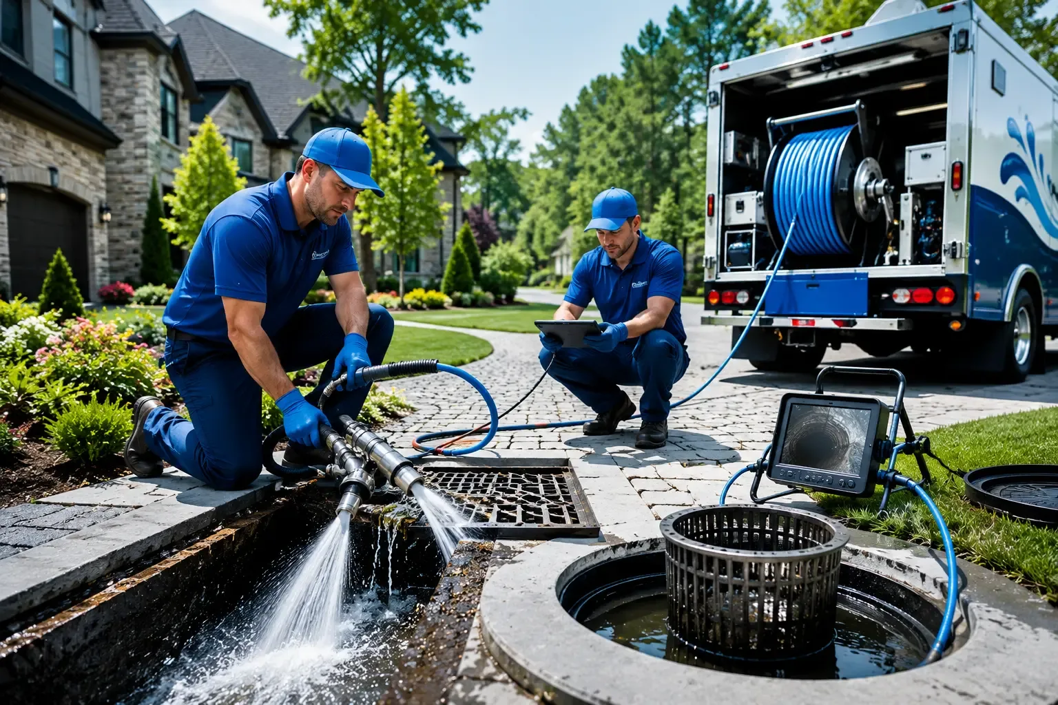 Local outdoor drain cleaning professionals in Crocker, MO